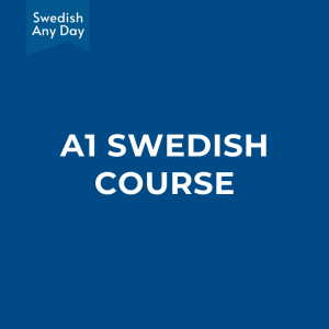 A1 Swedish Course, since September 15, 2025 - ULTRA - with 10% discount
