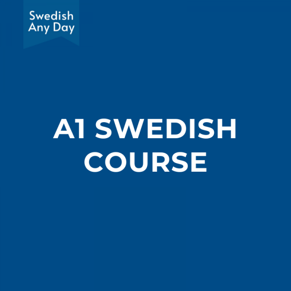 A1 Swedish Course, since September 15, 2025 - ULTRA - with 10% discount