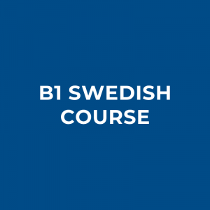 B1 Swedish Course - from September 14, 2026 - MINI